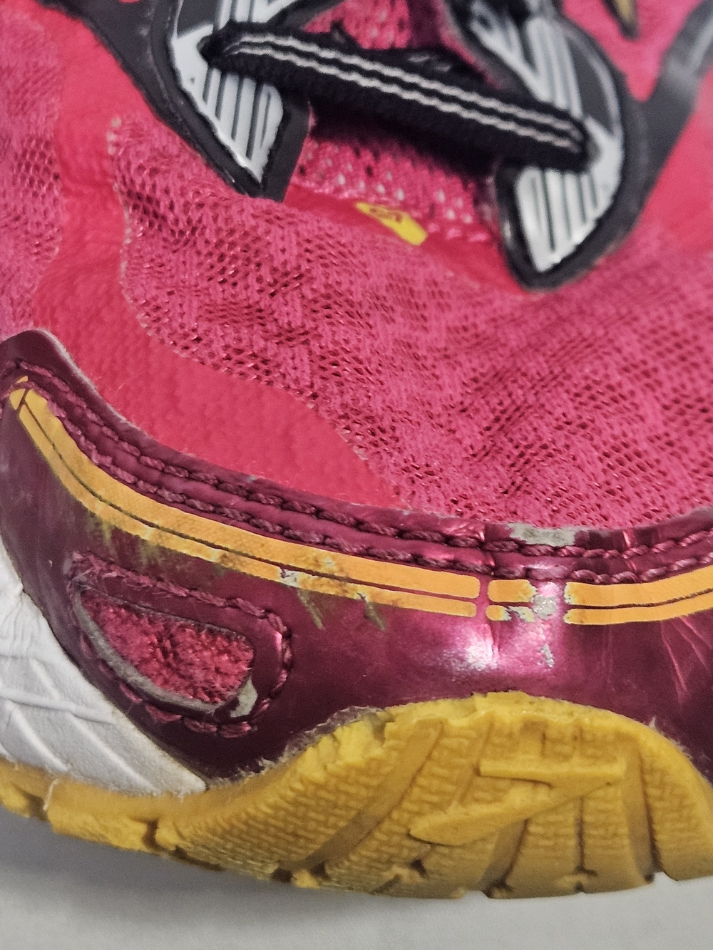 Brooks Ghost 7 G7 Women's US 7.5 Running Shoes - Pink with Orange Accents - Picture 16 of 16